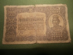 25000 korona 1923