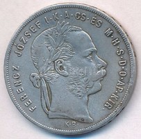 Ezüst  1 Forint Ferenc József  Középcímer