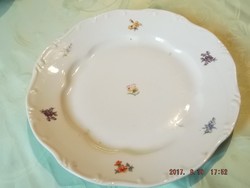 Zsolnay régi  lapos tányér 