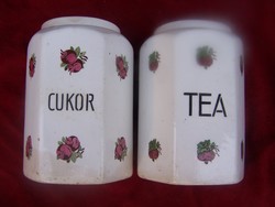 Antik Gránit Tea- és cukordoboz