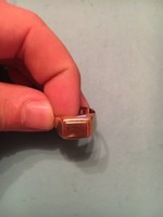 14 karátos arany pecsétgyűrű /ffi/