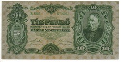 10 pengő 1929 I. Eredeti állapot.