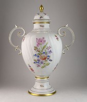 0N638 Nagy méretű Hollóházi porcelán váza 43 cm