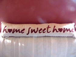 'Home sweet home' huzatfogó párna 