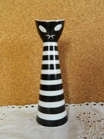 Zsolnay macska váza.