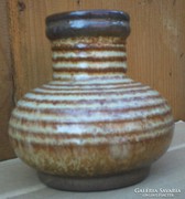 Retro német kerámia váza, 60-70’ évek, Strehla