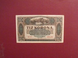 Nagyon szép, ropogós 10 korona 1920-ból