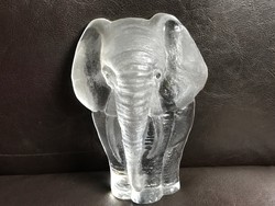 Svéd Mats Jonasson kristály elefánt, gyűjtői