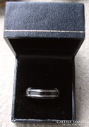 Titánium karikagyűrű, férfi, fekete 64,5, eredeti, használt