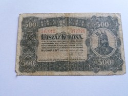 500 Korona 1923.
