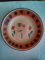 Kerámia tányér, falitányér  - Avasvámfalu  - izibizipeps részére
