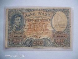 100 zloty 1919 Lengyelország