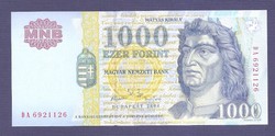 1000 Forint 2004 " DA  " Sorozat UNC ​