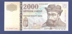 2000 Forint 2013 " CB  " Sorozat UNC ​