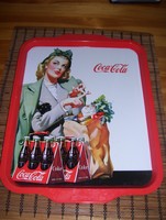 Retro Coca-Cola fémtálca
