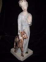 H .Rahmer Mária  nagyon szép  és ritka szobra  40cm  