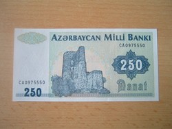 AZERBAJDZSÁN 250 MANAT 1992