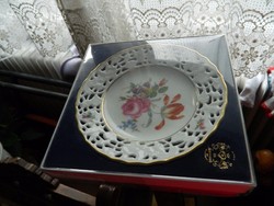 Bavaria alt mitterteich old West German decorative plate in decorative packaging