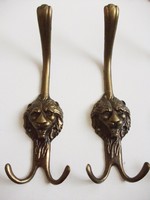 Oroszlán fogas, kabát fogas akasztó arany-bronz-1290 Ft /db új*