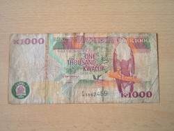 ZAMBIA 1000 KWACHA 2001
