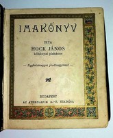 Imakönyv 1906 Hock János Kőbányai plebános egyházmegyei jóváhagyással.