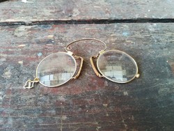 Antik szemüveg cvikker okúláré 2db 