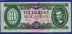 10 Forint 1949 Elcsúszott nyomat