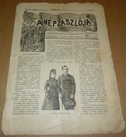 A Nép Zászlója 1889 november 7.,régi, antik újság, politika, korabeli hírek, XIX. század