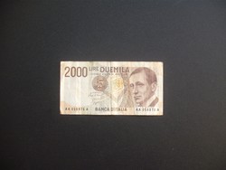 2000 lira 1990 Olaszország