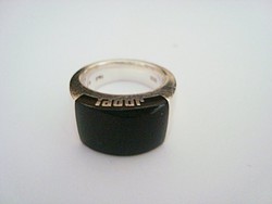 JOOP! ezüst gyűrű onixal 15 gr