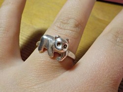 Macis ezüst gyűrű 925.