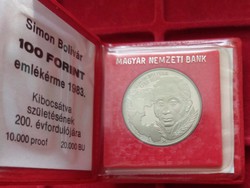 MNK 100 Forint 1983 Bu.