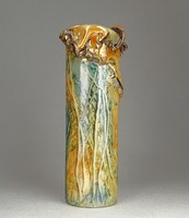 0N991 Jakab Bori művészi kerámia váza 23 cm