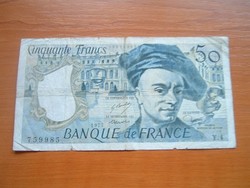 FRANCIA 50 FRANK FRANCS 1977