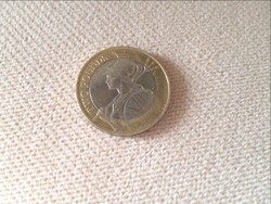 2 angol font, bimetál érme, Britannia 2016