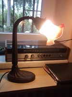 Szecessziós asztali lámpa új vezetékkel