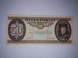 50 Forint 1989-es Nagyon szép ropogós bankjegy  !