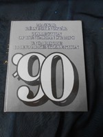 Bélyegkincstár 1990-es összes kiadott postai bélyeggel.Számozott példány.Ritka