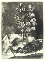 Kórusz József : "Virág cseresznyével" 1962