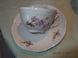 Zsolnay barack virágos kávés csésze 6 darab