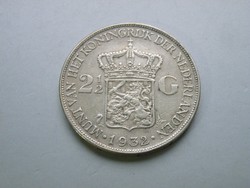 Ap 543 - 1932 ezüst 2 1/2 Gulden Hollandia