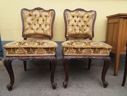 Kettő darab barokk szék