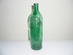 Antik üveg palack - ÉTELECET - étel ecet ecetes üveg - 1 liter