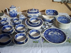 Villeroy&Boch kék Rusticana étkészlet és teás készlet