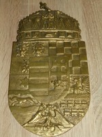 Magyar címer rézből