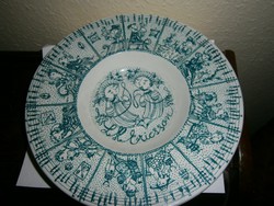 Björn Wiinblad design  tányér- 22 cm 