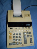 Canon BP26-D retro elektromos szalagos számológép