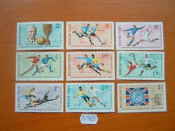 20 FILLÉR - 3 FORINT 9 DB 1966 Labdarúgó Világbajnokság (II.) - Anglia D389