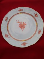 Herendi  Apponyi  porcelán  tányér 25,5 cm átmérőjű