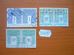 1+12+32 FORINT 3 PÁR 1994-1995 NÉPMŰVÉSZET D455
